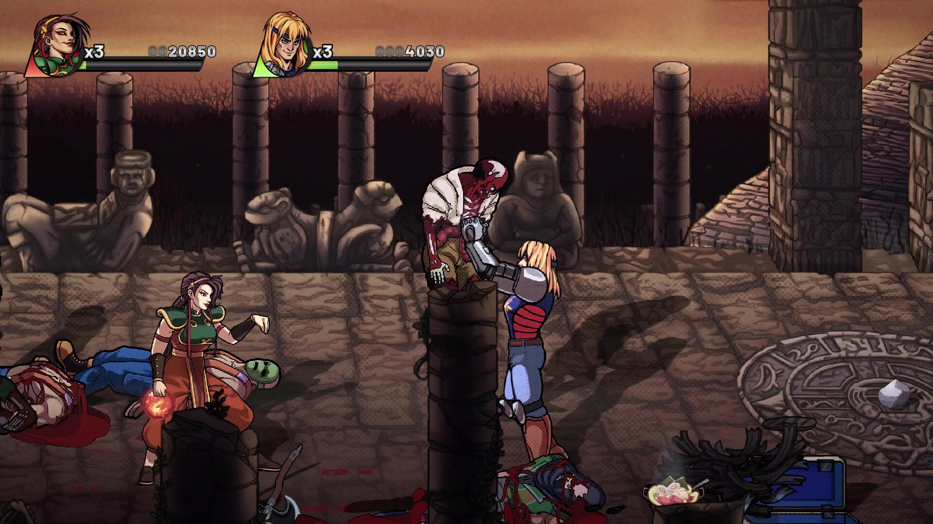 switch《午夜杀生 重制版 Night Slashers Remake》中文版nsz下载+v1.0.4补丁-10.jpg