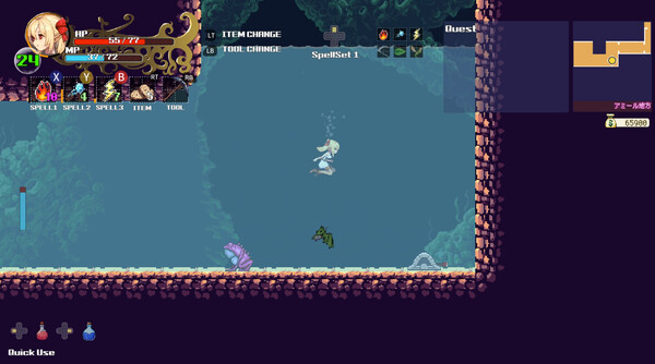 switch《魔法使莉莉 魔法少女的奇境冒险(Witchroid Vania)》[NSZ]美版中文-3.jpg