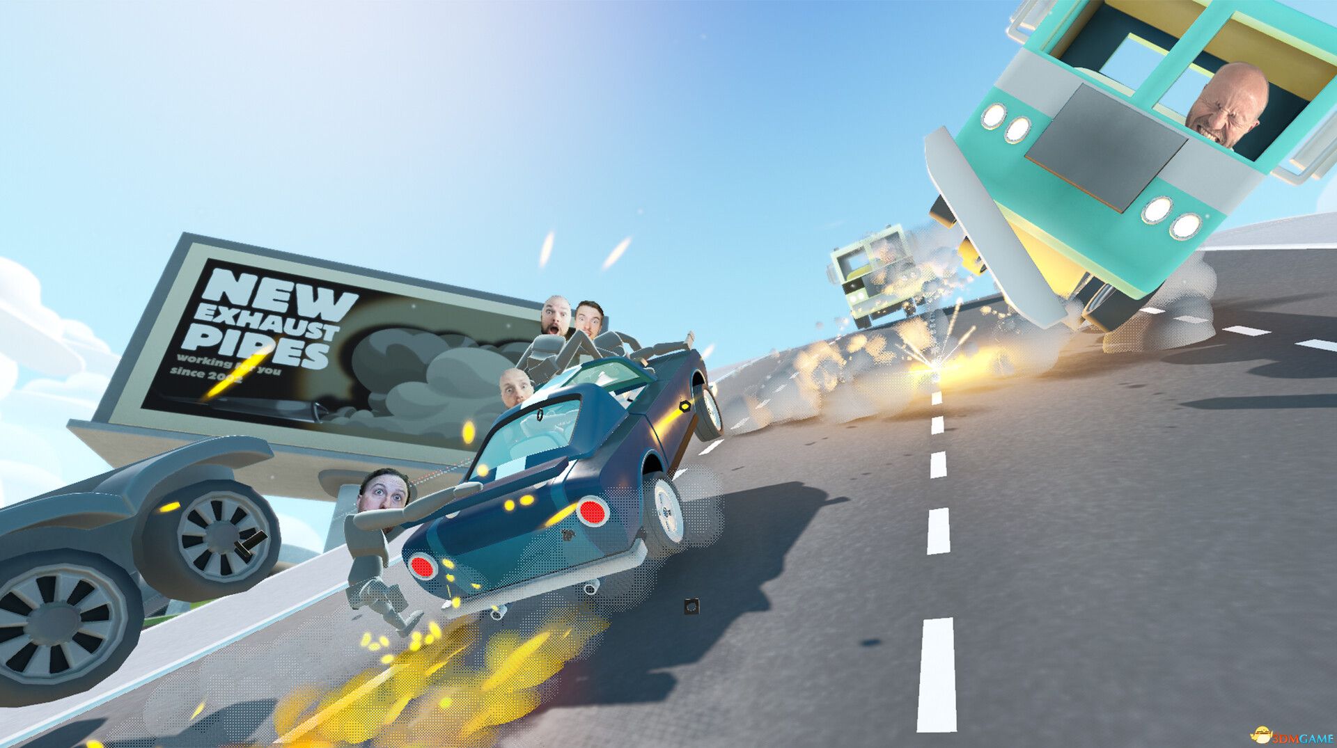 《疯狂碰撞2（Turbo Dismount 2）》TENOKE镜像版 黑色幽默-4.jpg
